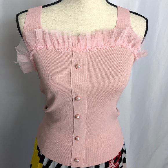 Cute Blush tank top NWOT - Picture 3 of 4